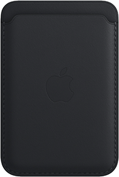 Apple iPhone Leather Wallet W/Mag NVY