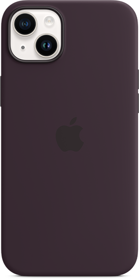 Apple iPhone 14 Plus Silicon Case MS Burgundy