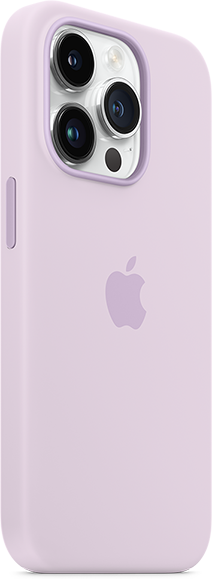 Apple iPhone 14 Pro Silicon Case MS Lilac