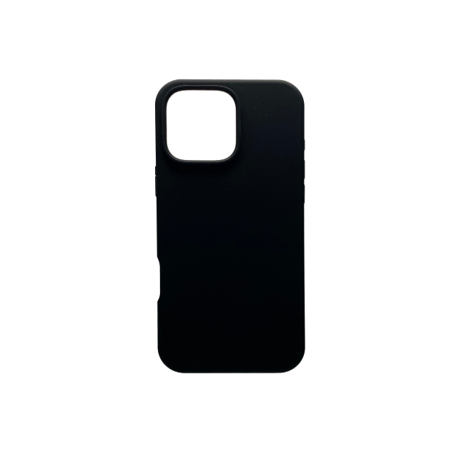 G2G iPhone 16 Pro Max Silicone Case MS BLK