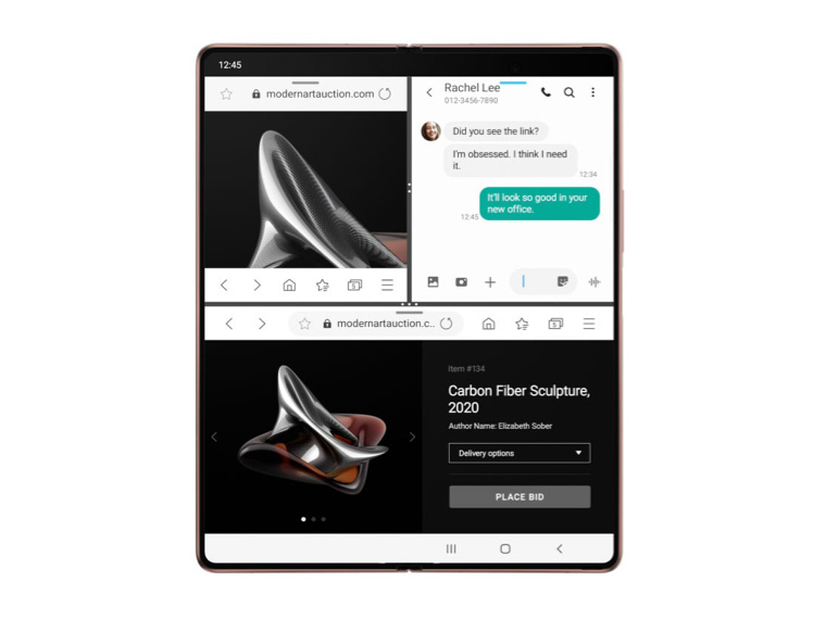 Samsung Galaxy Z Fold2 - Feature 3 Samsung Galaxy Z Fold2 - Feature 3