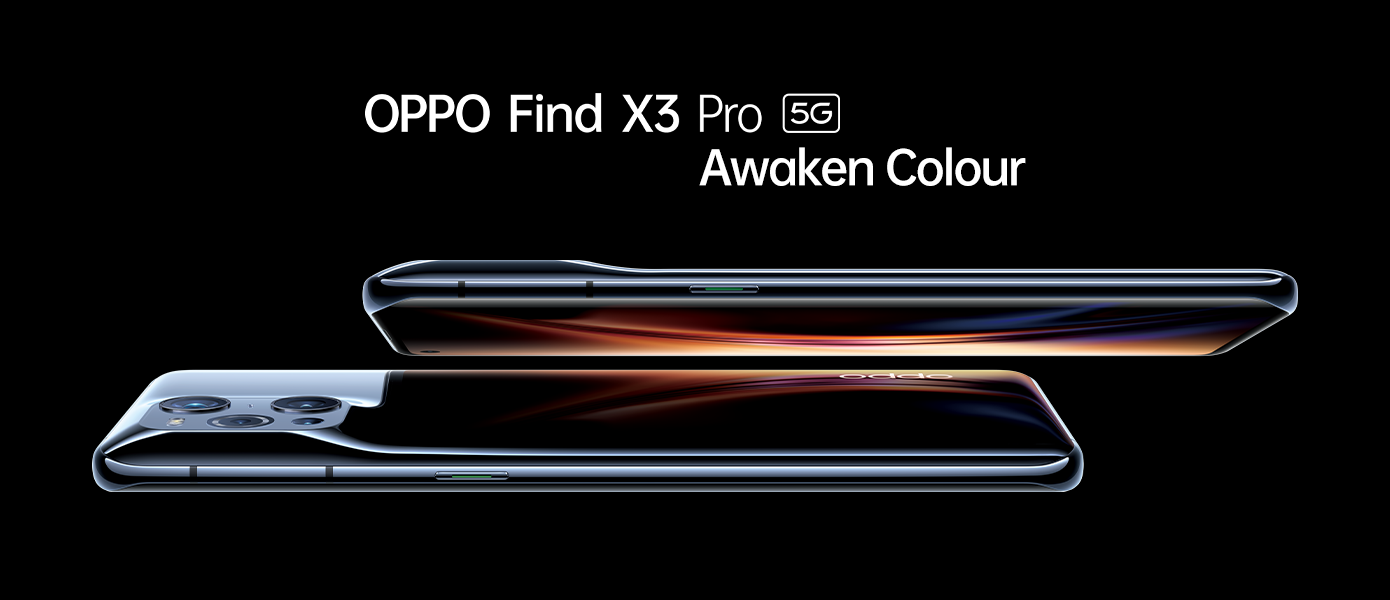 OPPO Find X3 - key visual OPPO Find X3 - key visual