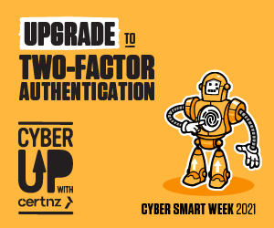 Cyber Smart Banner image - Two-factor authentication