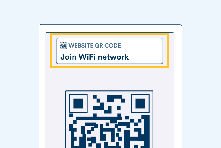 Huawei B618 advanced settings - connect with QR code - step 3 illustration of a notification on a smartphone