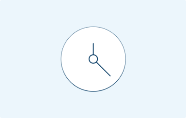 Huawei B618 advanced settings - connect with QR code - step 4 illustration of a clock