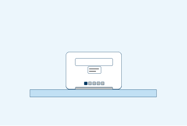 illustration of a modem