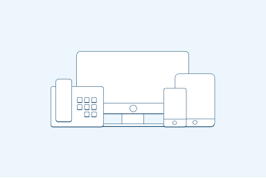 illustration of web capable devices