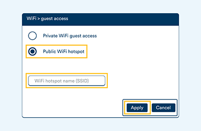 All Fritzbox Modems Advanced Settings - Configure a guest network - Step 4 All Fritzbox Modems Advanced Settings - Configure a guest network - Step 4