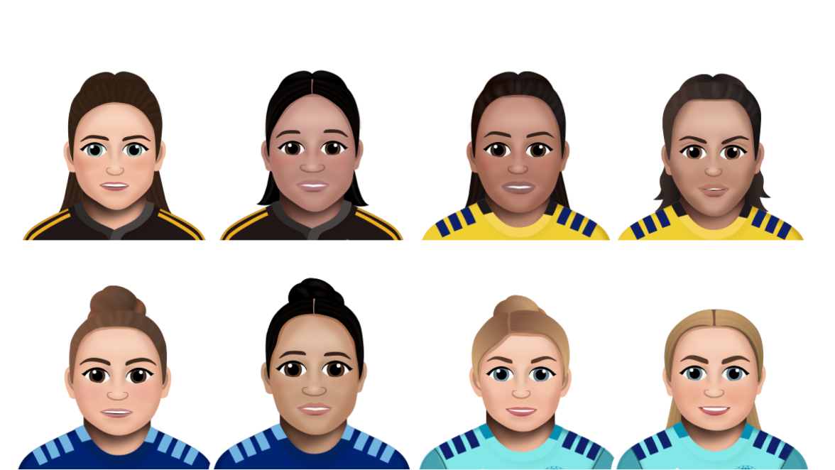 emoji versions of some aupiki rugby players