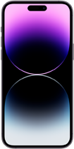 Front view of iPhone 14 Pro Max 6.7-inch.