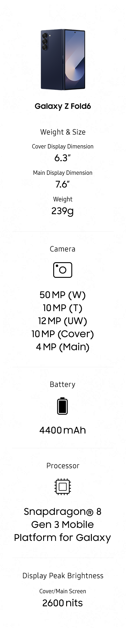 Galaxy fold6