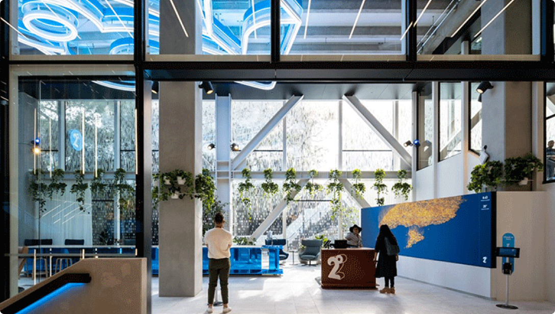 Photo of the 2degrees office