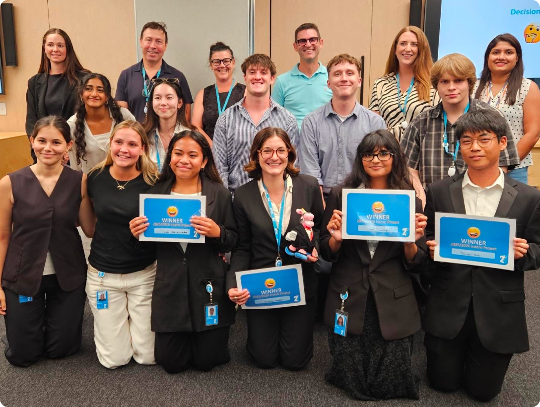 Photo of our 2024/2025 Summer Interns