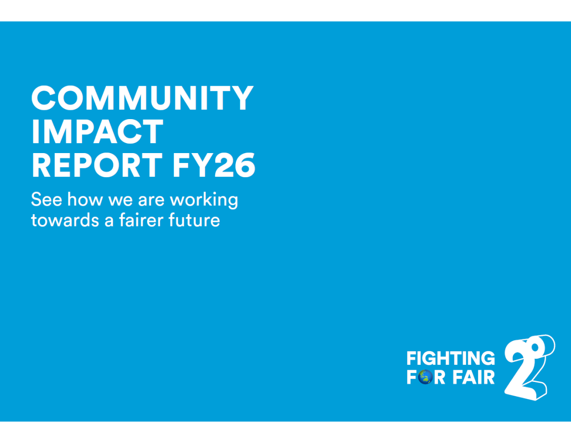 Community Impact Report FY26 title page