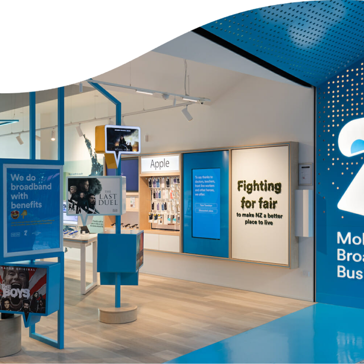 Image of a 2degrees storefront