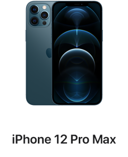 Apple compare - iPhone 12 Pro Max - image Apple compare - iPhone 12 Pro Max - image