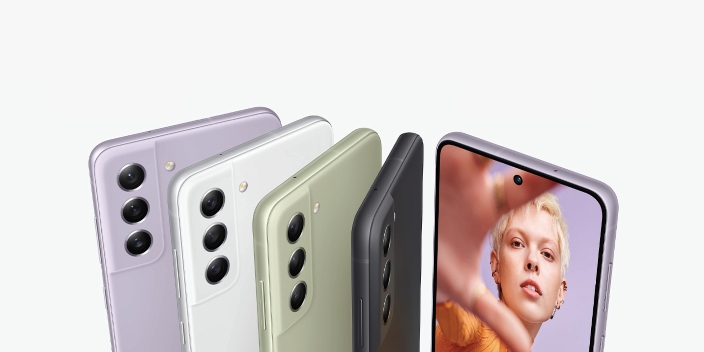 image showing Samsung S21 FE 5G range