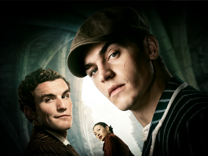 Image of the Young Sherlock lockup on Amazon Prime