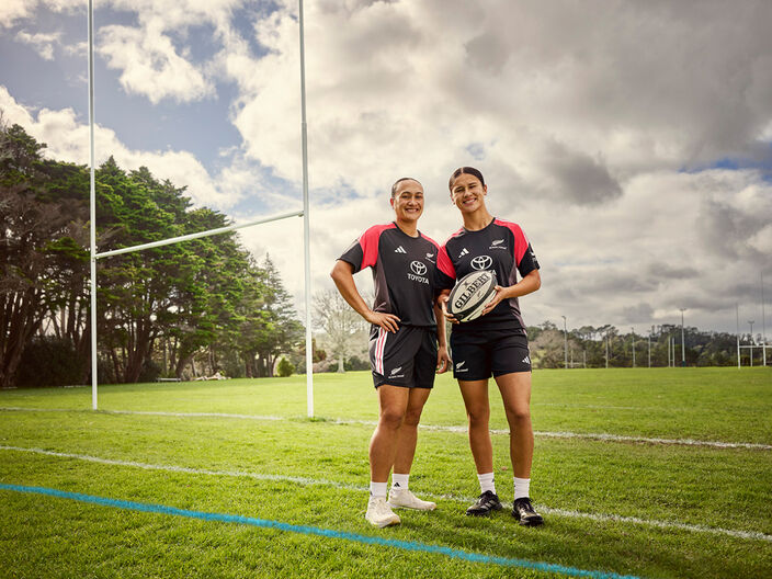 Two Female Rugby Players