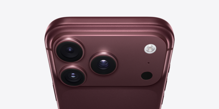 Apple iPhone 18 Pro smartphone in burgandy